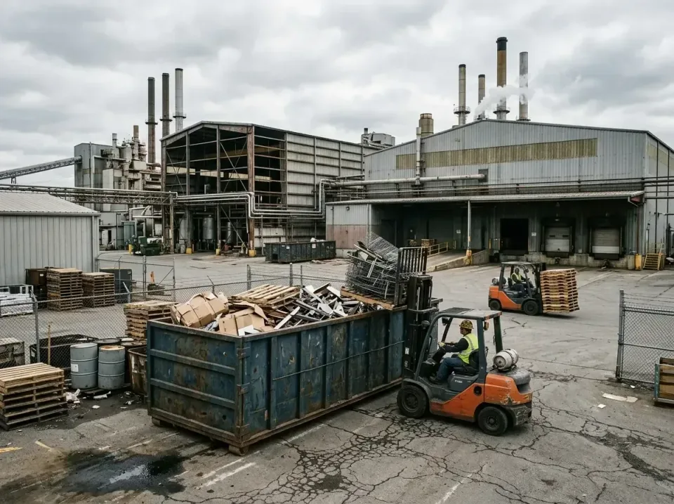 industrial-factory-scrap-conta-003 — frequently asked questions, Cheap Roll-off Dumpster Rentals in Germantown, WI